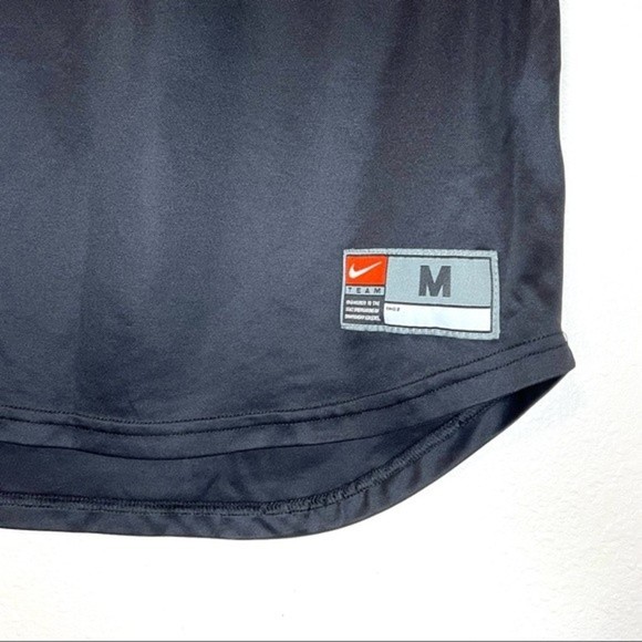 Nike Black Dri-fit Short Sleeve Training Shirt Vintage Men’s Size: Medium - Picture 4 of 5